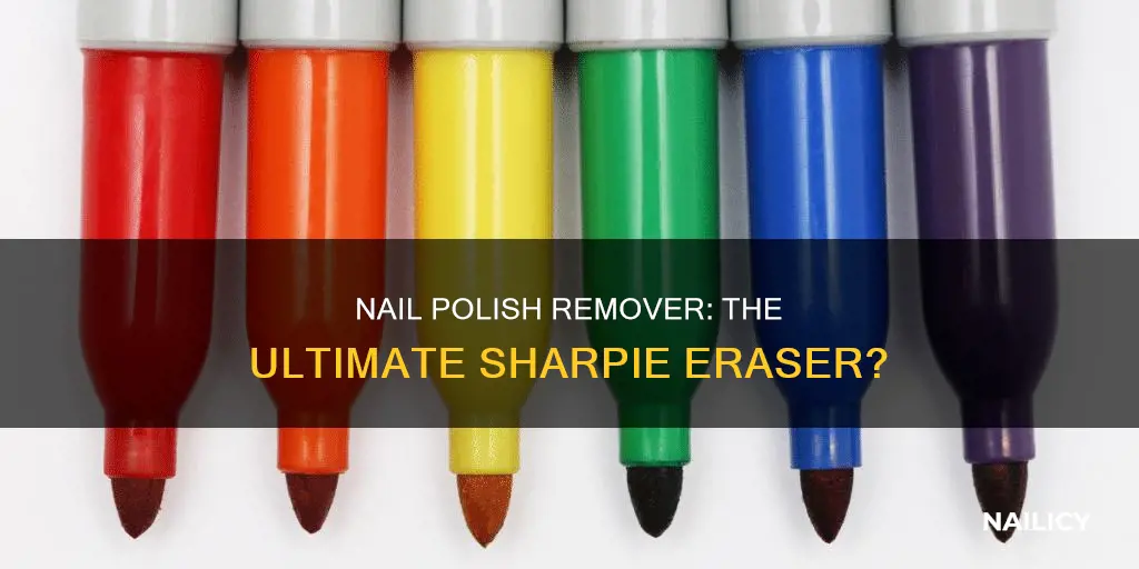 does nail polish remover work on sharpie
