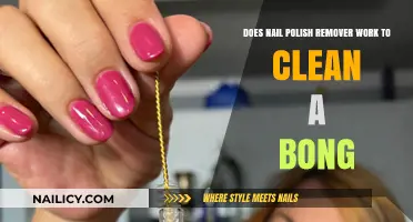 Nail Polish Remover: Effective Bong Cleaner?
