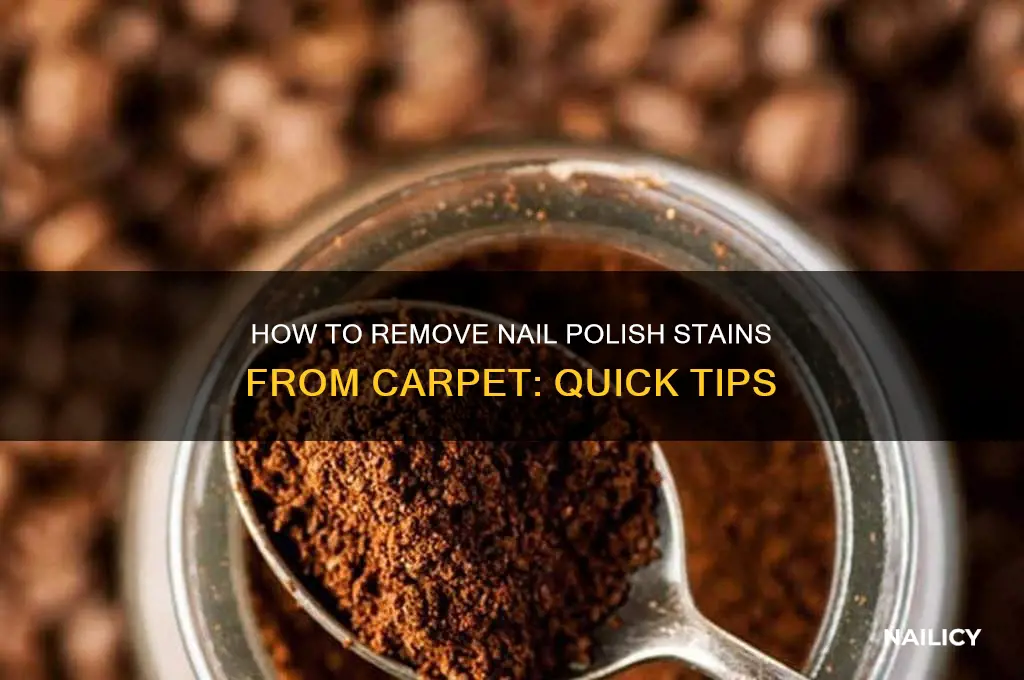 does nail polish stain carpet