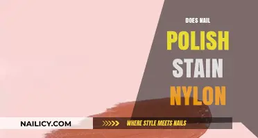 Nail Polish on Nylon: Stain Risks and Removal Tips