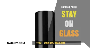 Does Nail Polish Adhere to Glass Surfaces? A Durability Test