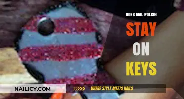 Does Nail Polish Stay on Keys? A Practical Test and Tips