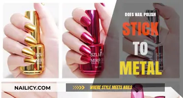 Does Nail Polish Adhere to Metal Surfaces? A Comprehensive Guide