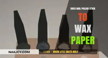 Does Nail Polish Stick to Wax Paper? A Quick Test Revealed