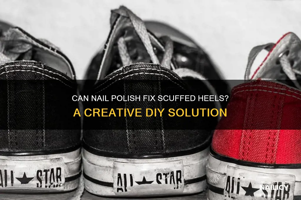 does nail polish work on heels
