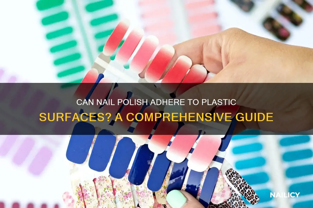 does nail polish work on plastic