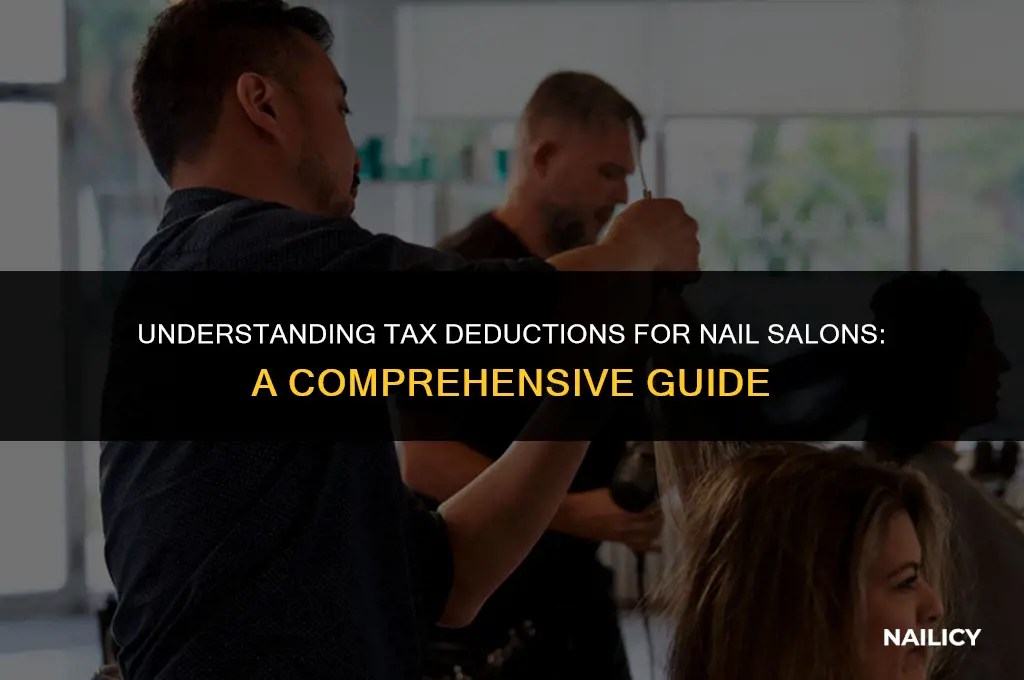 does nail salon get 20 deduction