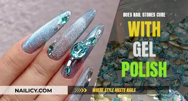 Nail Art Stones: Gel Polish Cure?
