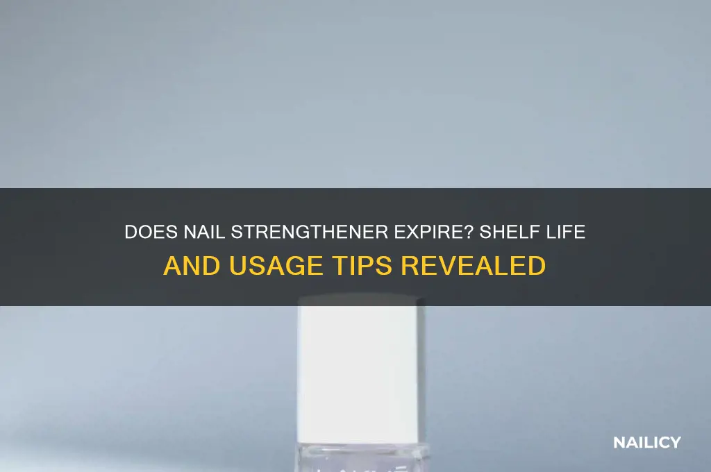 does nail strengthener expire