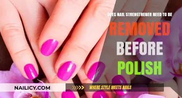How to Use Nail Strengthener Before Polishing?