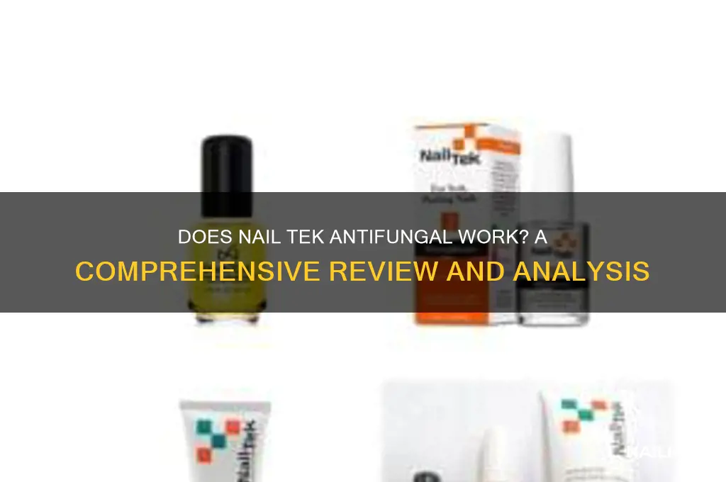 does nail tek antifungal work
