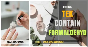 Does Nail Tek Contain Formaldehyde? Ingredients and Safety Explained