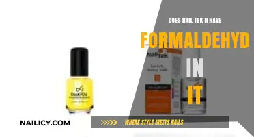 Nail Tek II Ingredients: Formaldehyde Presence Explained and Analyzed