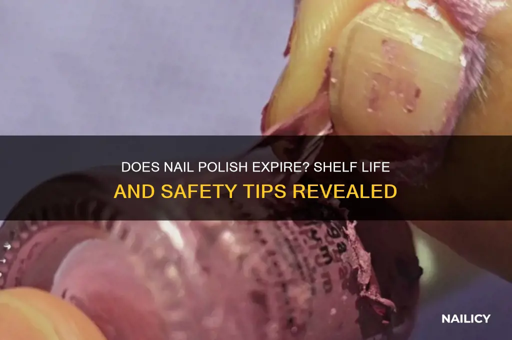 does nail varnish go off