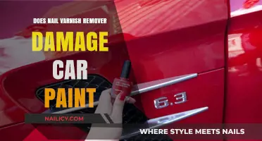 Nail Varnish Remover: Safe or Harmful for Car Paint?
