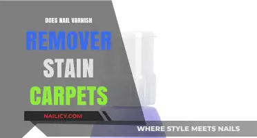 Nail Varnish Remover: Carpet Staining Hazards