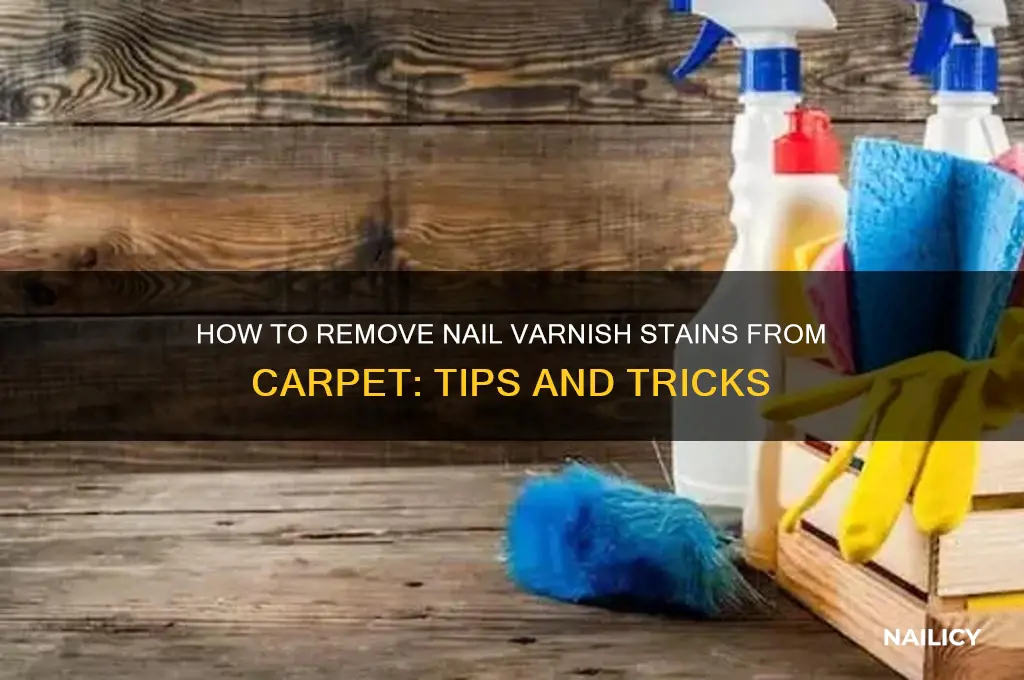 does nail varnish stain carpet