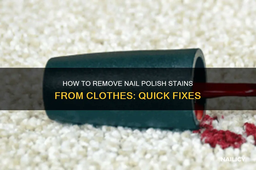 does nail varnish stain clothes