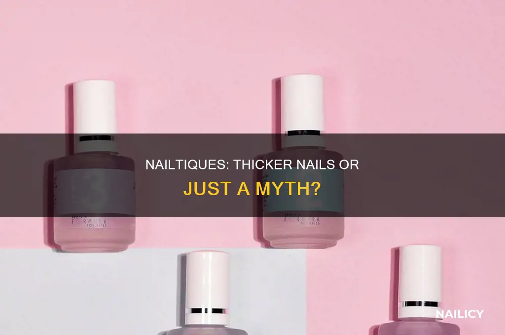 does nailtiques make your nails thicker