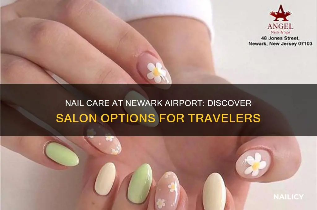 does newark airport have a nail salon