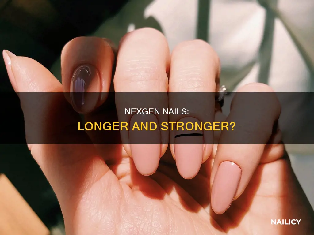 does nexgen make your nails longer