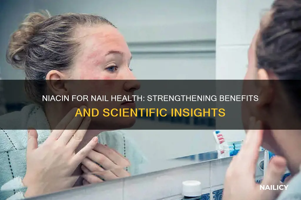 does niacin help nails