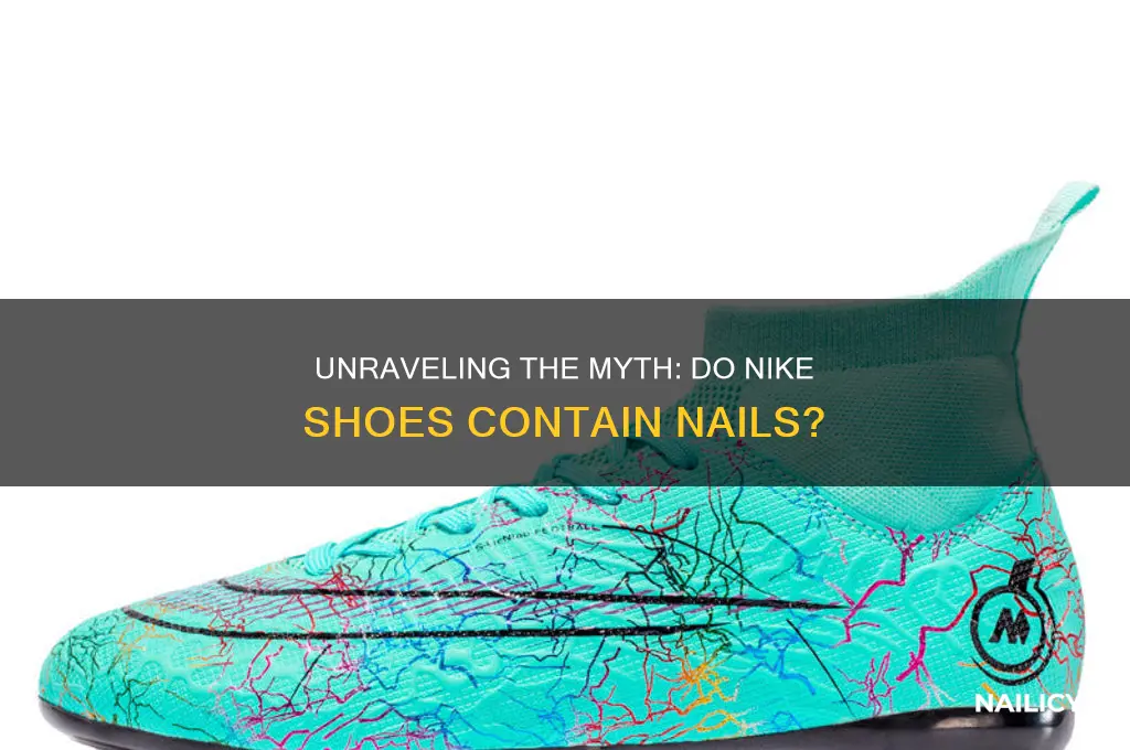 does nike put nails in their shoes