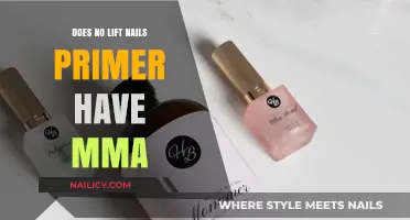 Does No Lift Nails Primer Contain MMA? Facts Revealed