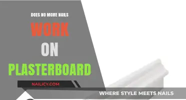Does No More Nails Effectively Bond to Plasterboard? A Detailed Review