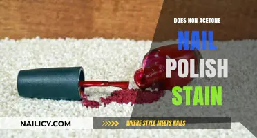Does Non-Acetone Nail Polish Stain? Facts and Tips Revealed