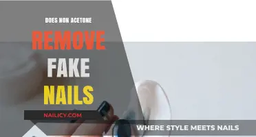 Non-Acetone Nail Polish Remover: Effective for Fake Nails?