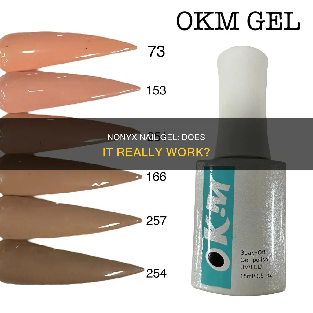 does nonyx nail gel really work