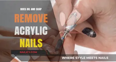 Oil, Soap, and the Removal of Acrylic Nails