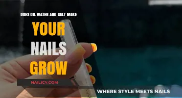 Oil, Water, and Salt: A Nail Growth Recipe?