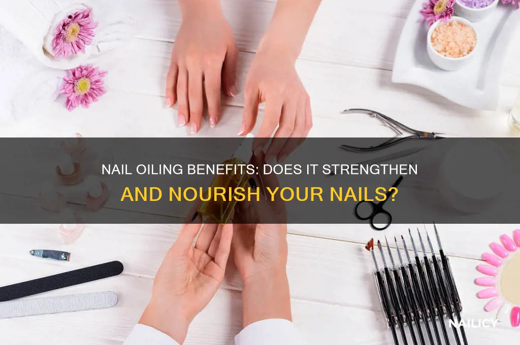 does oiling nails help