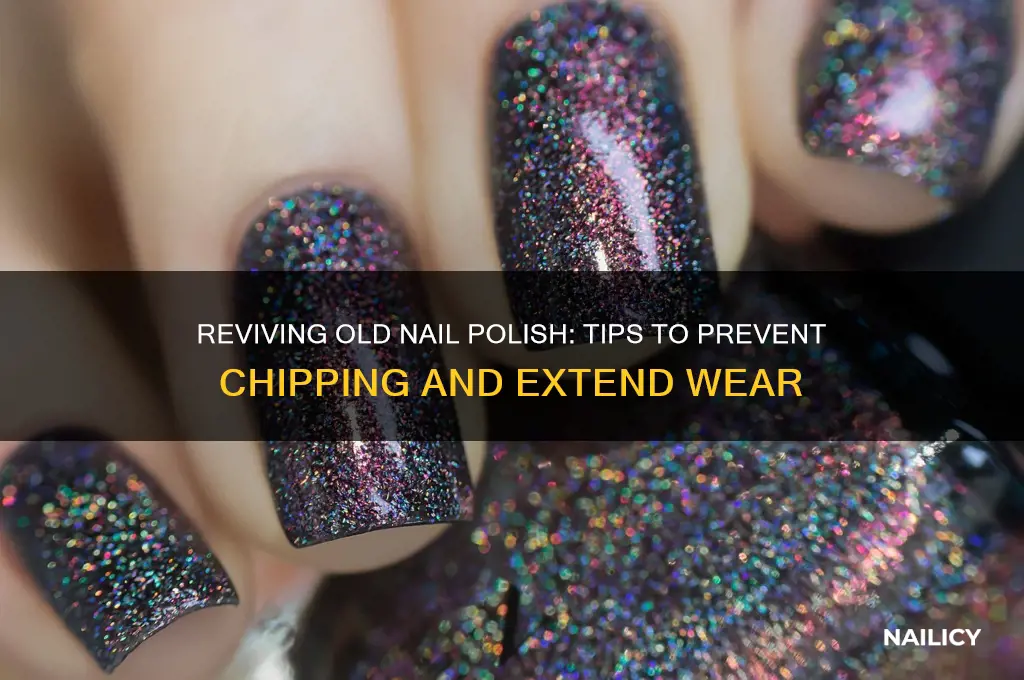 does old nail polish chip re