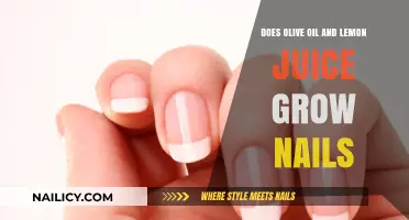 Olive Oil and Lemon Juice: The Secret to Longer Nails?