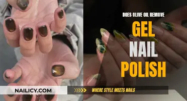 Olive Oil Magic: Removing Gel Nail Polish