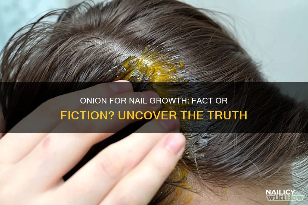 does onion help nail growth