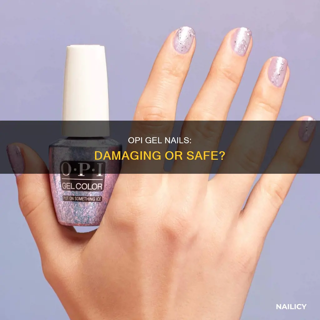 does opi gel damage nails
