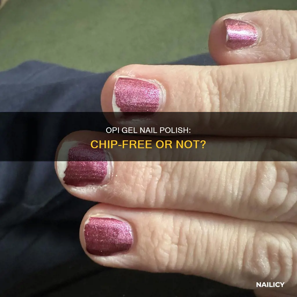 does opi gel nail polish chip easily