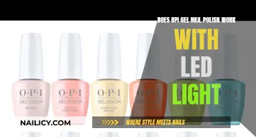 OPI Gel Nail Polish: LED Light Compatible?