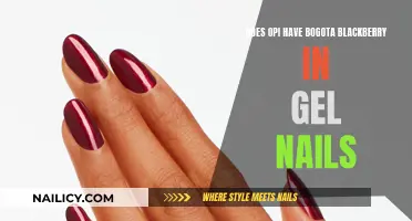 OPI's Blackberry Gel Nails: The Perfect Dark Shade