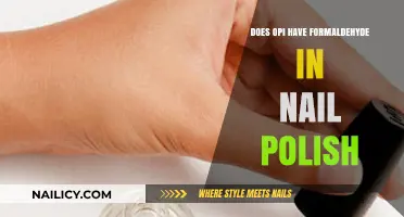 Does OPI Nail Polish Contain Formaldehyde? A Detailed Analysis