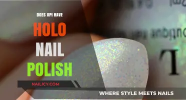 Does OPI Offer Holographic Nail Polish? A Complete Guide