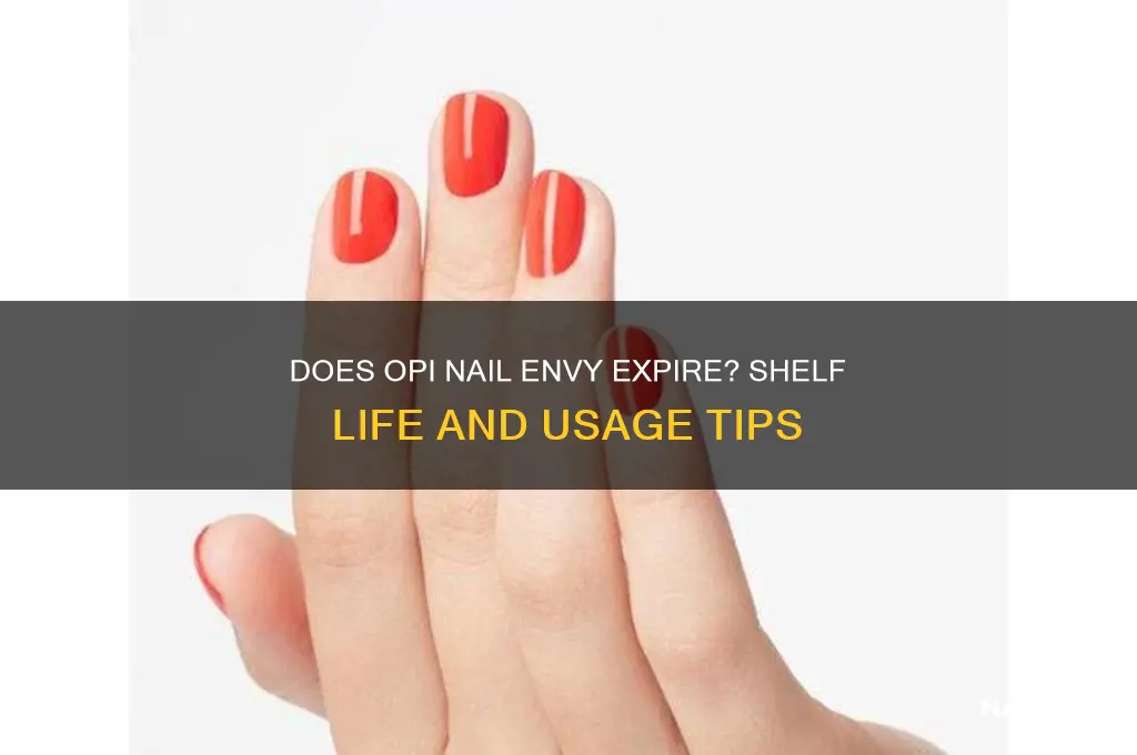 does opi nail envy expire