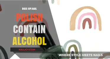 Does OPI Nail Polish Contain Alcohol? Ingredients Explained