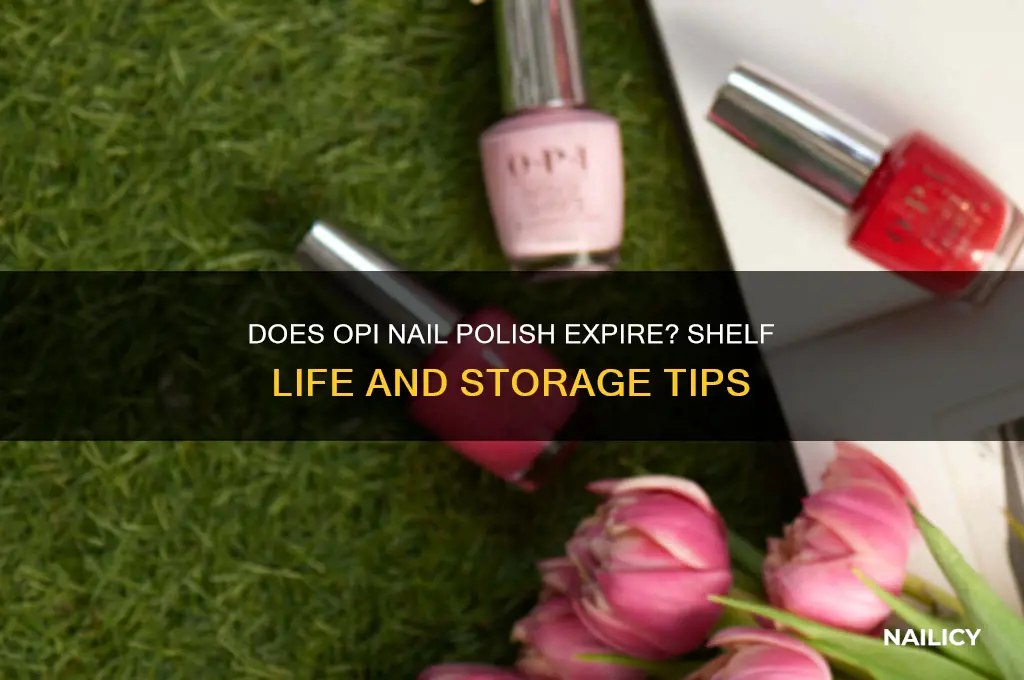 does opi nail polish go bad
