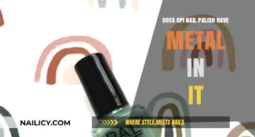 Does OPI Nail Polish Contain Metal? Unveiling the Ingredients Truth