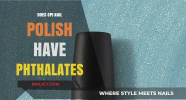 Does OPI Nail Polish Contain Phthalates? A Comprehensive Analysis